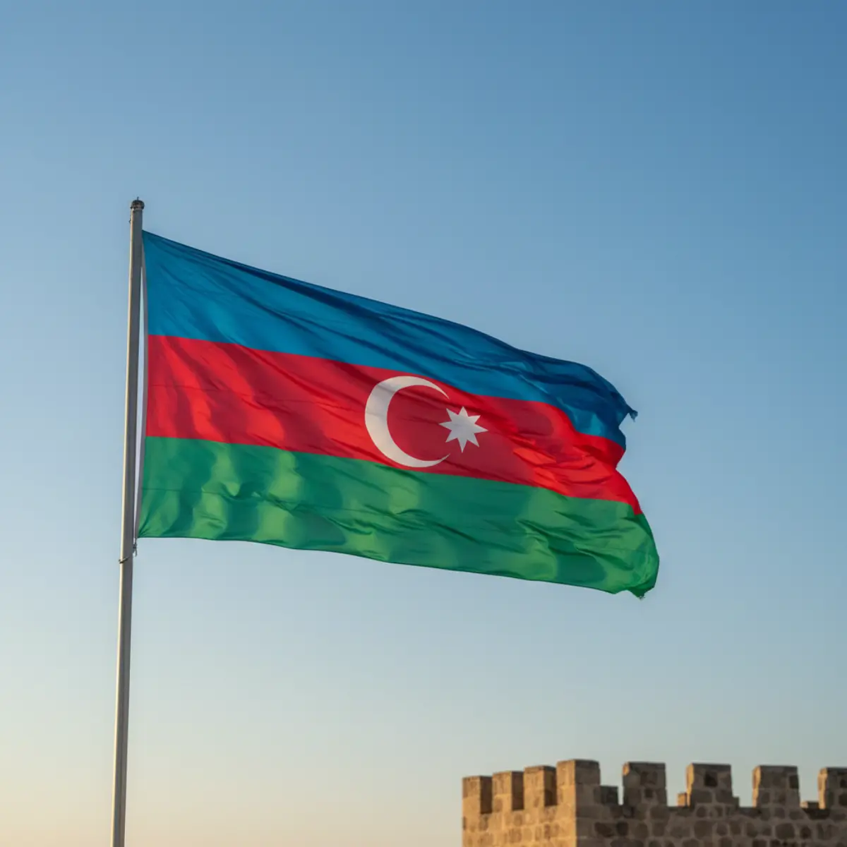 Azerbejdżan flaga — kompletny przewodnik