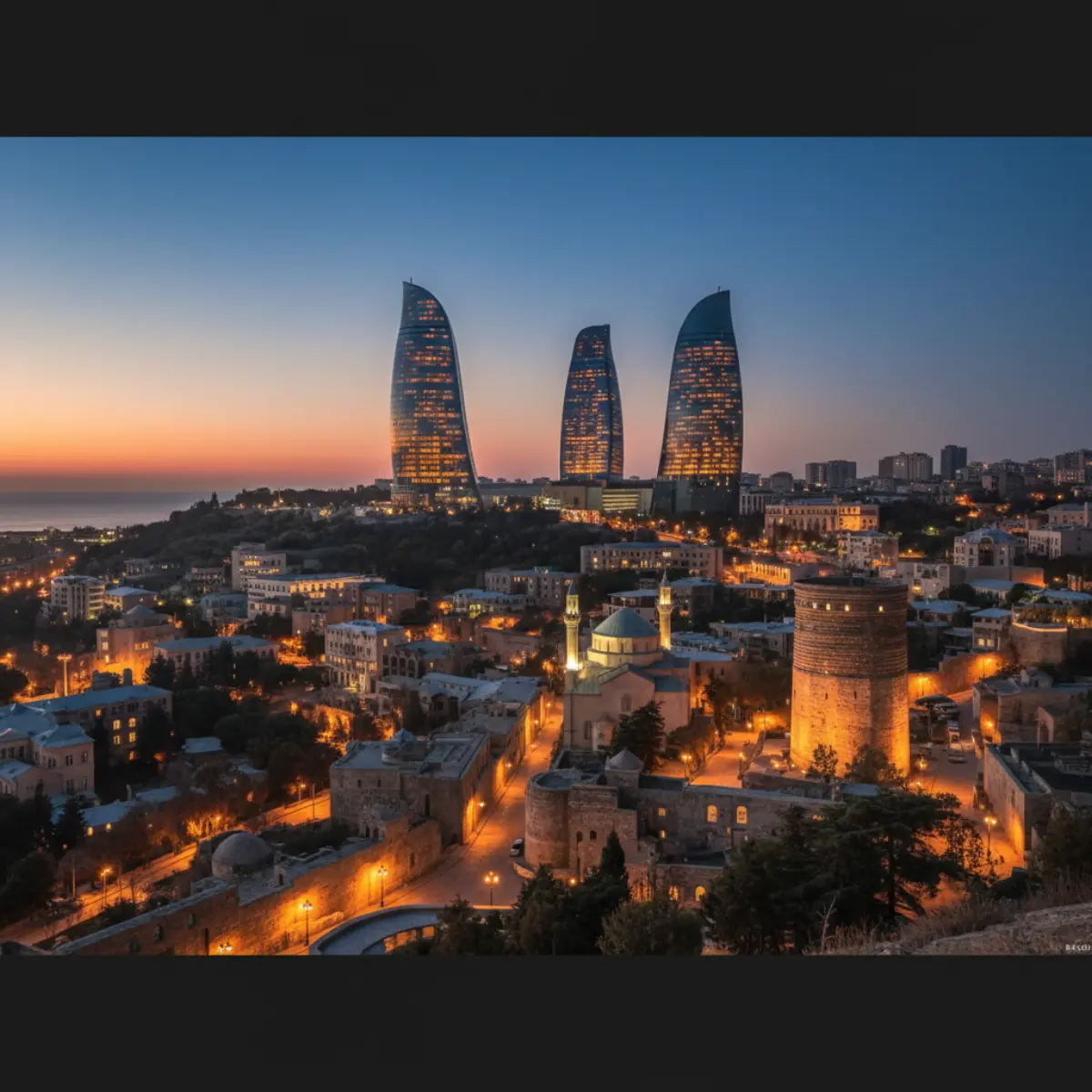 Baku miasto — kompletny przewodnik