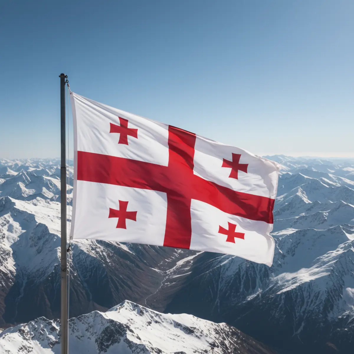 Flaga gruzji — kompletny przewodnik
