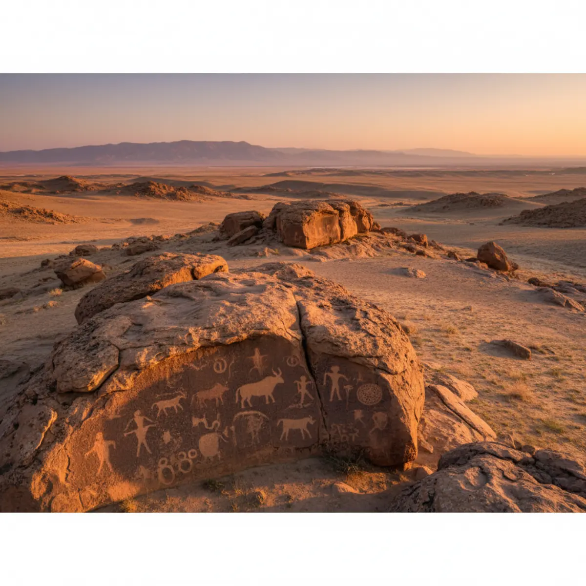 Qobustan i błotny wulkan: przewodnik po Parku Narodowym Gobustan