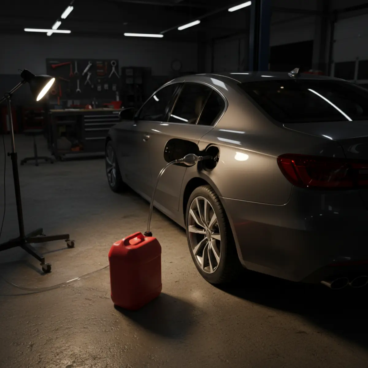 Jak spuścić paliwo z baku — kompletny przewodnik