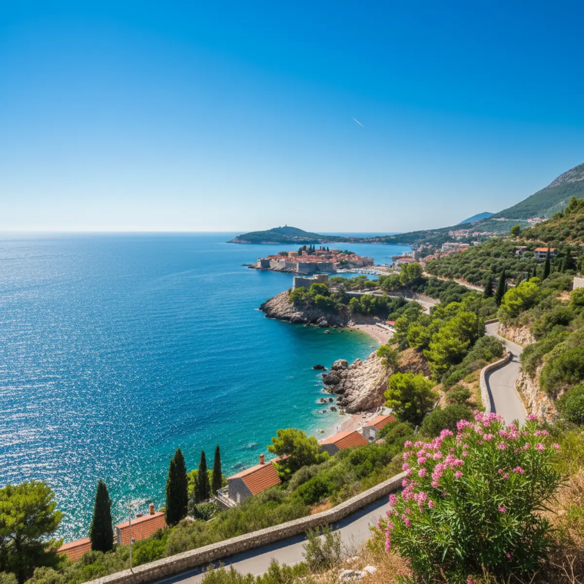 Pogoda w Budvie. Klimat miesiąc po miesiącu