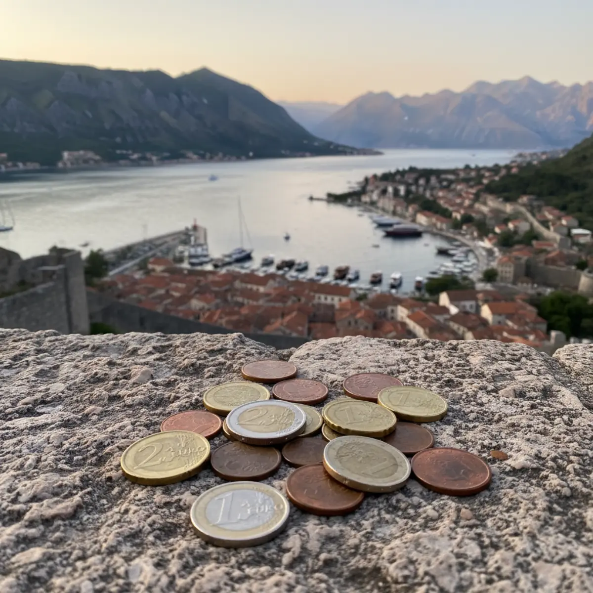 euro — waluta Czarnogóra. Kurs, wymiana, porady